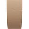 Ekena Millwork 5"W x 5"D x 10"H Wide Durham Rough Cedar Woodgrain TimberThane Corbel, Primed Tan CORUR05X05X10DURRCPR - alternate 5